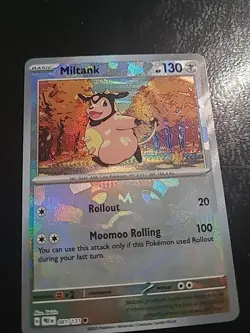 Miltank (Master Ball) - 081/131 - Pokemon Prismatic Evolutions Reverse Holo NM - Image 1