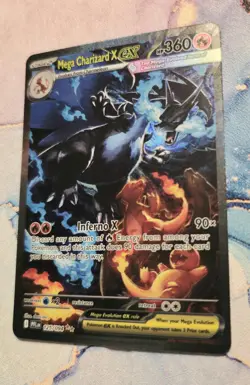Pokemon TCG Mega Charizard X EX SIR Phantasmal Flames 125/094 - Image 3