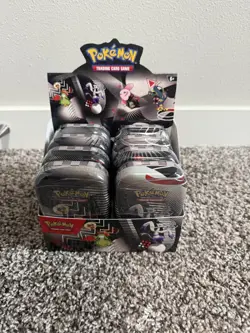 Sealed Pokemon Unova 8 mini tins set with display box. Black bolt & White Flare - Image 3