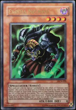 Yu-Gi-Oh! Exodia Necross DCR-020 Ultra Rare [LP] Dark Crisis | EN 2003 - Image 1