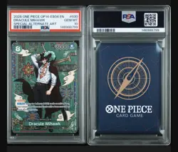 PSA 10 2026 ONE PIECE OP14-EB04 EN DRACULE MIHAWK 030 SPECIAL ALTERNATE ART SP - Image 2