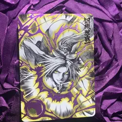 Villain BLEACH ICE Goddess Anime Waifu ACG Girl Holo Card 1 - Image 1