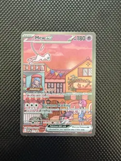Pokemon TCG Mew EX 053 Holo Black Star Promo Card Scarlet Violet - Image 2