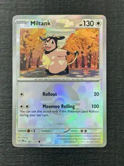 Miltank - 081/131 - Pokeball Holo - Prismatic Evolutions - Pokemon Card - NM/M - Image 1