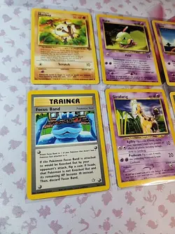 WOTC Non Holo Rare Cards Lot Of 6 Focus Band Neo Destiny - Image 2