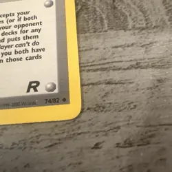 Challenge! First Edition 74/82 Pokemon Card 2000 Team Rocket NM SHARP SEE PICS - Image 5