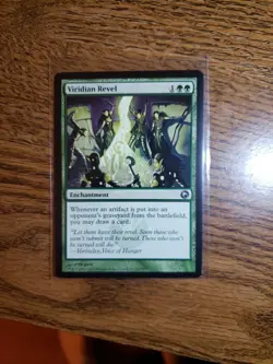 Viridian Revel 1x MtG Scars of Mirrodin SP/NM - Image 1