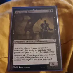 1x MTG Magic The Gathering TCG - Big Game Hunter Commander - Image 1