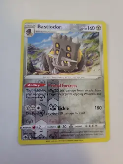Pokemon TCG Bastiodon Sword & Shield Astral Radiance 110/189 Reverse Holo Rare - Image 1