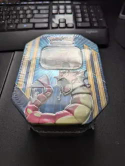 2016 Pokemon TCG Gyarados EX Triple Power Tin Spring Factory Sealed NEW - Image 3