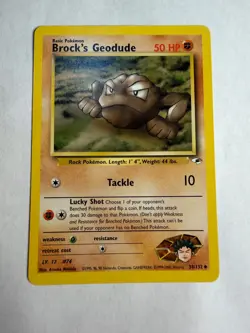 Pokemon TCG Pokemon Brock's Geodude Uncommon Regular - Image 1