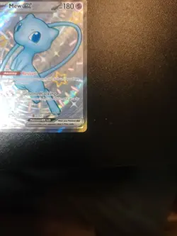 Pokemon Mew ex 216/091 Paldean Fates Shiny Ultra Rare - Image 3
