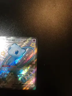 Pokemon Mew ex 216/091 Paldean Fates Shiny Ultra Rare - Image 4