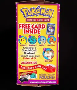 Pokemon Meowth Gold Border Fruit Roll Promo BGS 9 PSA - Image 4