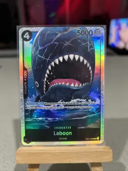 One Piece Card Game Laboon EB01-048 SR NM Condition - Image 1