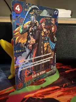 One Piece Op-14 The Azure Sea’s Seven Kid And Killer Alternate Art SP Eb01-003 - Image 3