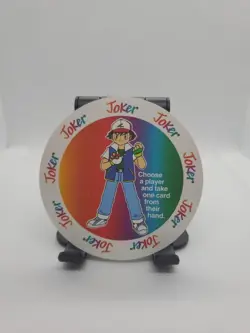 Pokemon 1999 Nintendo Ash Ketchum Playing Card Vintage Pokemon TCG - Image 3
