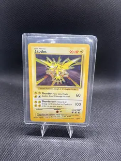Pokemon TCG Zapdos Holo Rare Unlimited Card Base Set 16/102 - Image 1