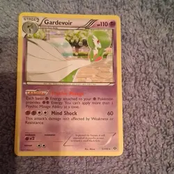 Pokemon Gardevoir 57/99 2012 Stage 2 Psychic Ability Holo Card Pokemon TCG - Image 1