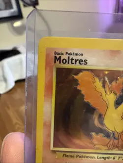 Pokemon TCG Moltres Fossil Holo Card 12/62 1999 Near Mint/Lightly Played - Image 2