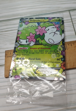 Pokemon Shaymin EX XY148 XY Holo SEALED Trading Card TCG - Image 3