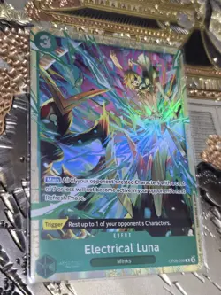 One Piece Card Game Electrical Luna Two Legends OP08-036 Alt Art - Image 1
