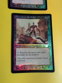 Withered Wretch x2 Zombie Cleric.1 is foreign LEGIONS. OLD VINTAGE FOIL MTG CARD - Image 2