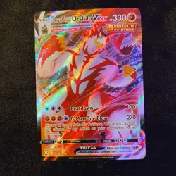 Pokemon TCG Single Strike Urshifu VMAX 086/163 Battle Styles Holo Card MINT - Image 1