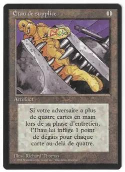 ►Magic-Style◄ MTG - Black Vise - French Revised FBB - NM - Image 1