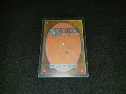 MTG 1x Revised blue rare HP Italian FBB Stasis - ships w/ tracking - Image 2