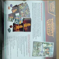 Pokemon Scarlet & Violet Obsidian Flames Pokemon Center Elite Trainer Box SEALED - Image 3