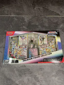 Pokemon TCG: Scarlet & Violet 8.5 Prismatic Evolutions Premium Figure Coll. NEW - Image 1