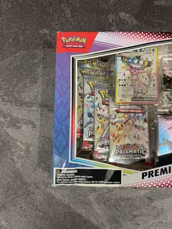 Pokemon TCG: Scarlet & Violet 8.5 Prismatic Evolutions Premium Figure Coll. NEW - Image 3