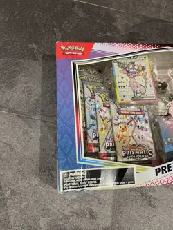 Pokemon TCG: Scarlet & Violet 8.5 Prismatic Evolutions Premium Figure Coll. NEW - Image 4