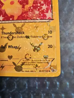 Pikachu RC7/RC25 Legendary Treasures Radiant Collection Holo Rare. Very Nice - Image 2