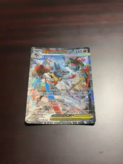 Pokemon TCG Bahasa Indonesia Language Mega Lucario ex SIR SAR MA1 175/126 DAMAGE - Image 1
