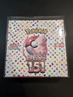Authentic Pokemon TCG Japanese Pokemon 151 sv2a Booster Box - Factory Sealed - Image 1