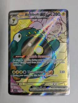 Ionos Bellibolt Ex - 172/159 Journey Together Ultra Rare Pokemon TCG NM - Image 1