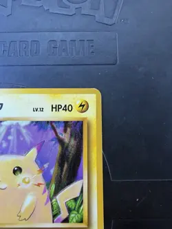 Pokemon Pikachu Yellow Cheeks Japanese Base Set No.025 1996 LP - Image 3