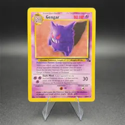 Pokemon Gengar 20/62 Fossil Regular - LP - Image 1
