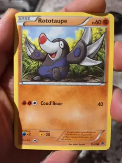 Drilbur 55/98 BW Emerging Powers 2011 French NM Non-Holo Pokemon TCG - Image 1