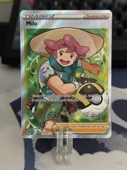 Pokemon Milo TG27/TG30 Astral Radiance Ultra Rare Full Art Holo - NM - Image 1