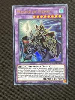 Yugioh Master of Chaos BACH-EN036 Ultra Rare 1st Ed NM - Image 1