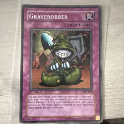 Konami Graverobber PSV-008 Super Rare Trap Pharaoh's Servant 1st Ed Yu-Gi-Oh! T… - Image 1