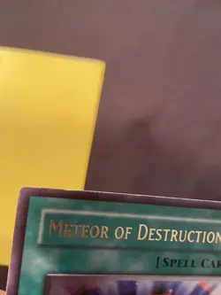 Yugioh Meteor of Destruction FET-EN041 Ultimate Rare Unlimited Edition NM/VLP - Image 2