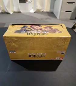 New & Sealed One Piece TCG DISPLAY 12 x Mini Tin Pack Set VOL. 2 TS-02 OP13 - Image 2