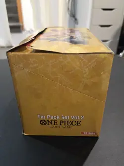 New & Sealed One Piece TCG DISPLAY 12 x Mini Tin Pack Set VOL. 2 TS-02 OP13 - Image 3