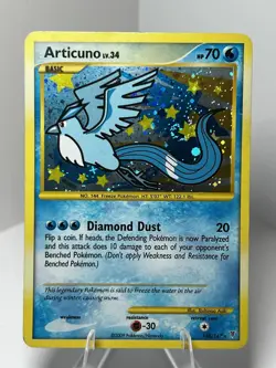 Articuno Holo Swirl 148/147 Supreme Victors 2009 Secret Rare Pokemon Card TCG - Image 1