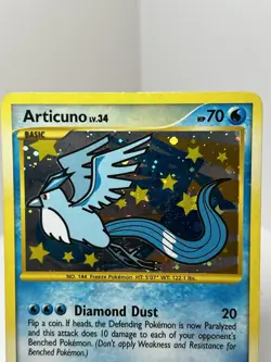 Articuno Holo Swirl 148/147 Supreme Victors 2009 Secret Rare Pokemon Card TCG - Image 4