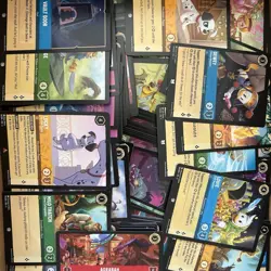 Disney Lorcana TCG Mixed Bulk Card Lot 1900 Count Common Uncommon Ch 1 - 9 - Image 1